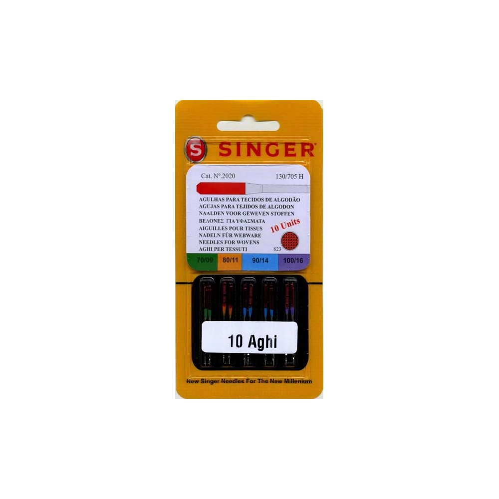 TS-2020823-Singer Needles for woven fabrics-70/80/90/10
