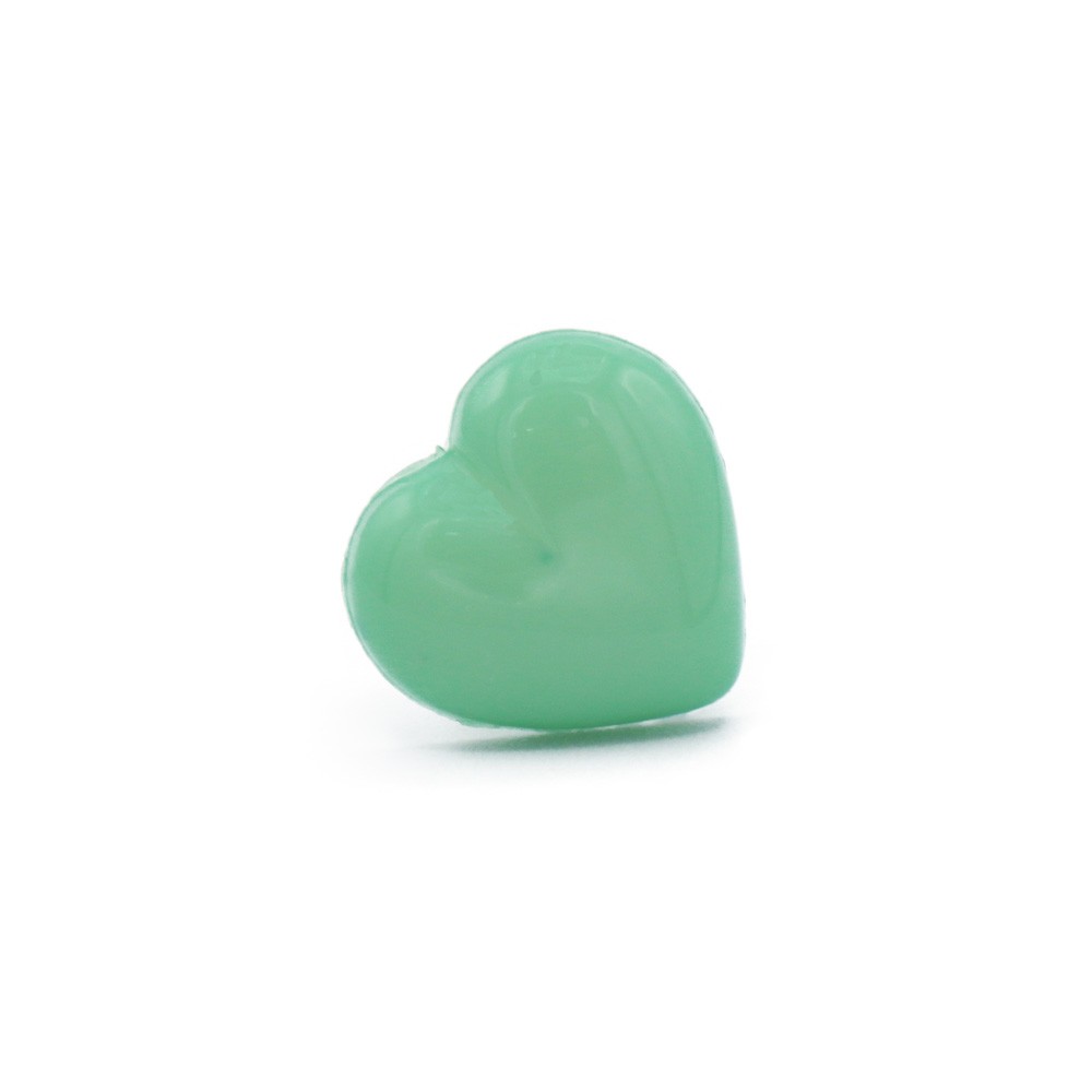 Bouton Cœur 24 Verde