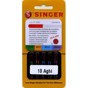 Aghi Singer Tessuto 70/80/90/100 Cod.823