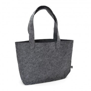 Felt PET Bag 42x31 Grey