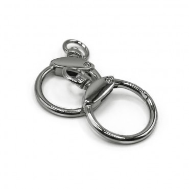 Carabiners Silver Ring and...