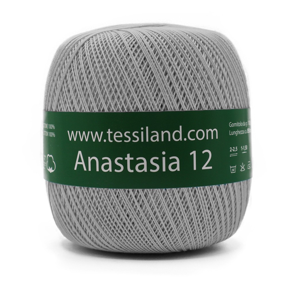 Anastasia 12 Gris Perlado Gramos 100