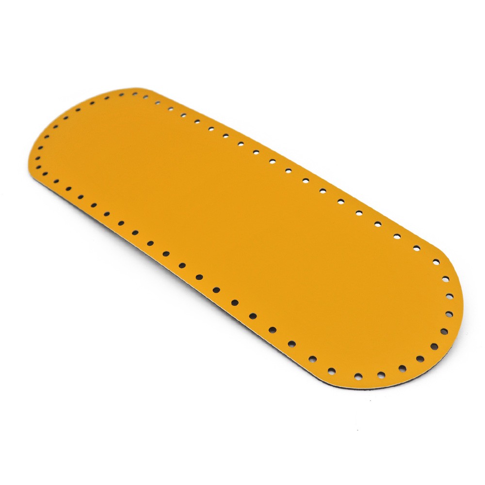 Fondo borsa 36x12 ecopelle Giallo