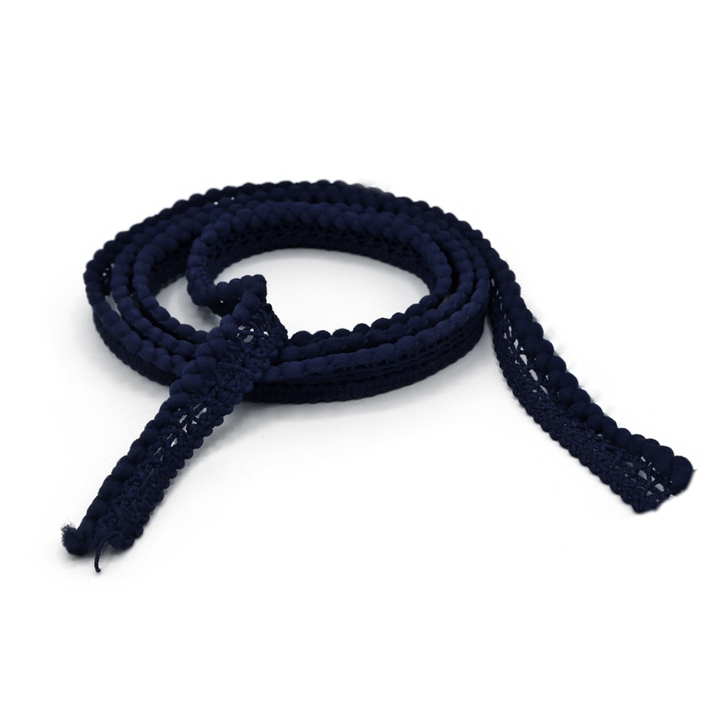 Passamaneria Mini Ball Blu Mt.1