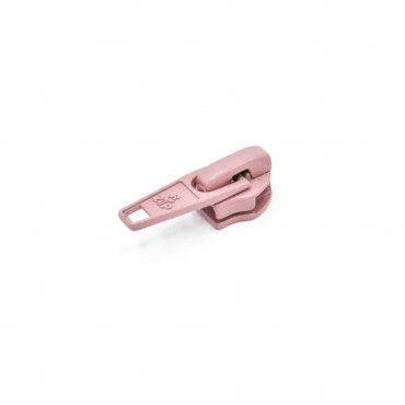 Zipper Slider by the Meter Pink