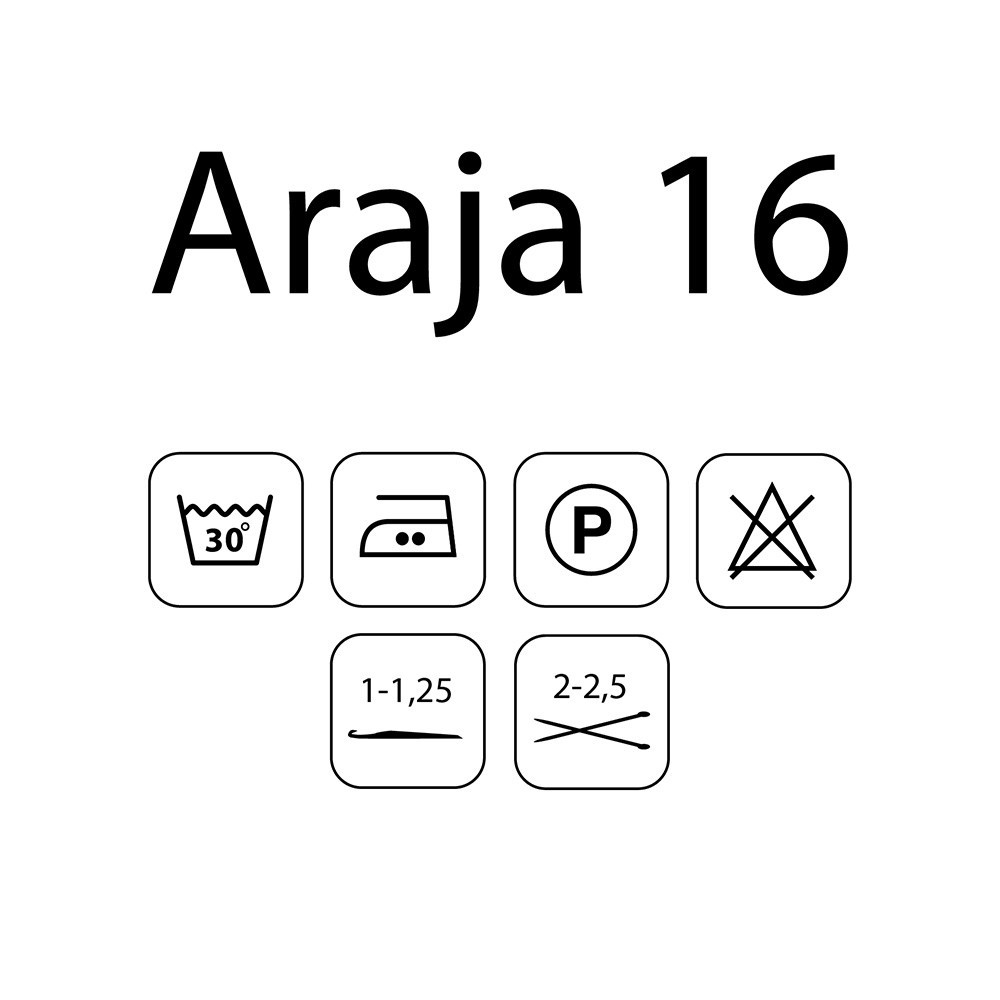 Araja 16 Orange Grammes 100