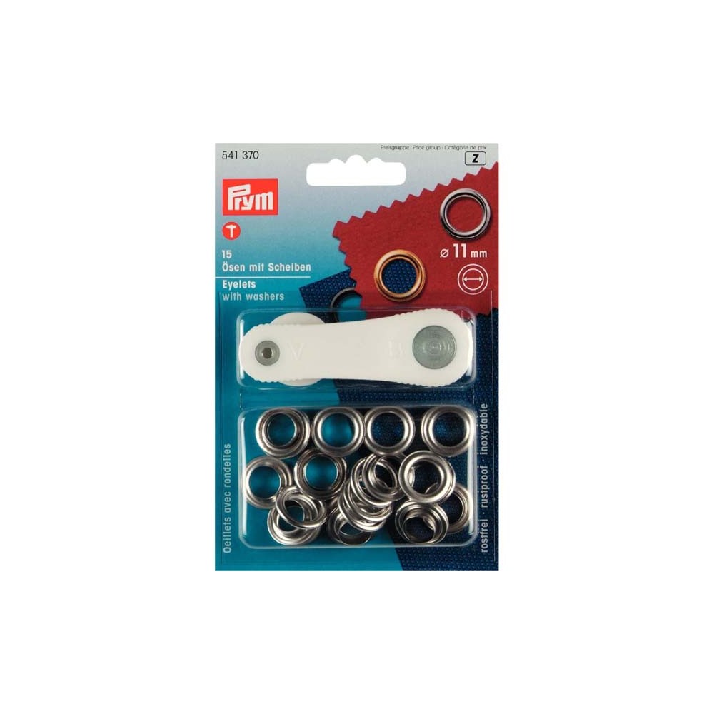Occhielli con rondelle Vele Argento mm11 - P-541370