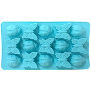 H2007-028-Stampo Silicone -Butterfly