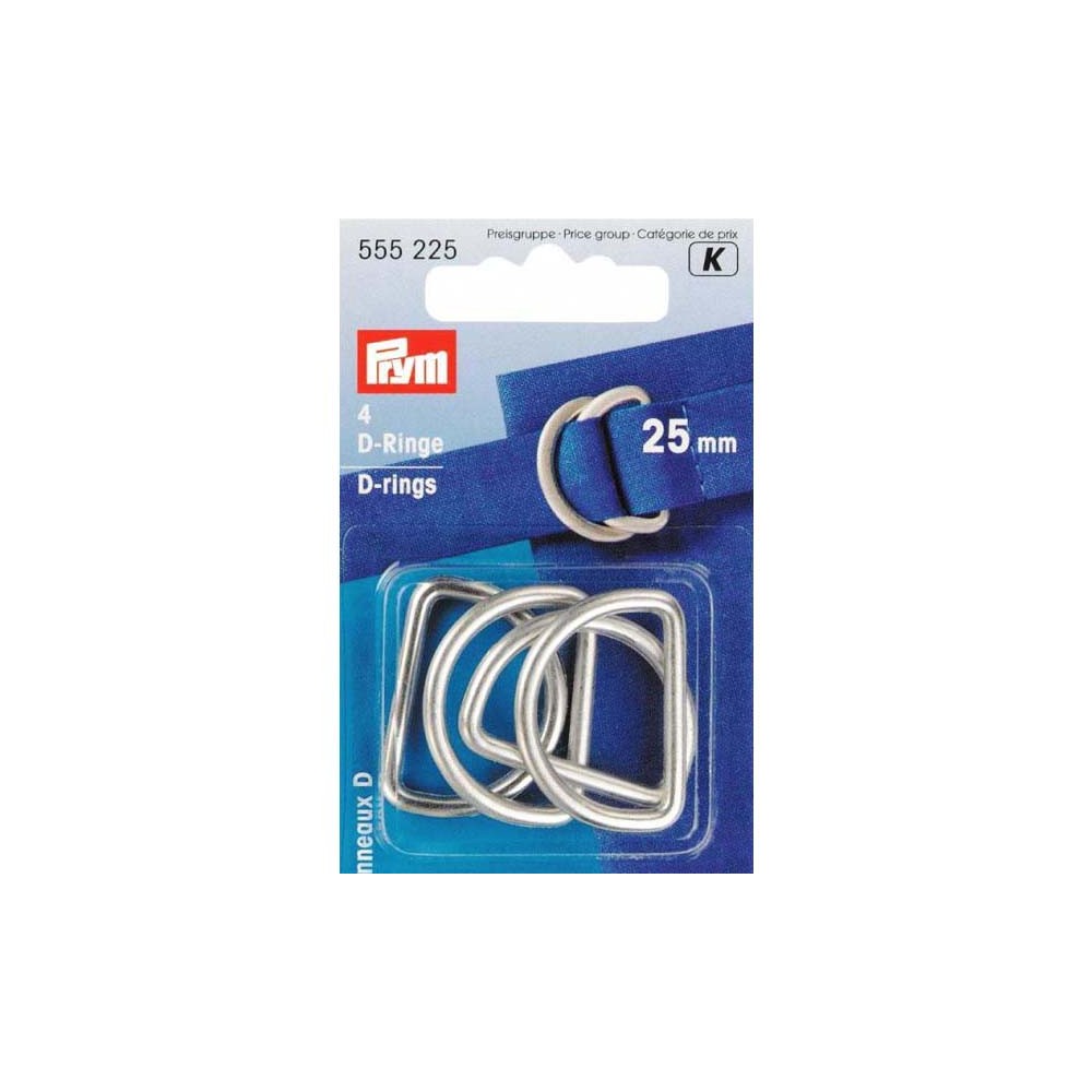 Anelli semicircolari Prym Argento - P-555225