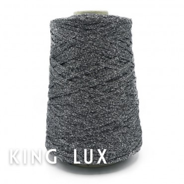 King Lux Gris Argent ruban...