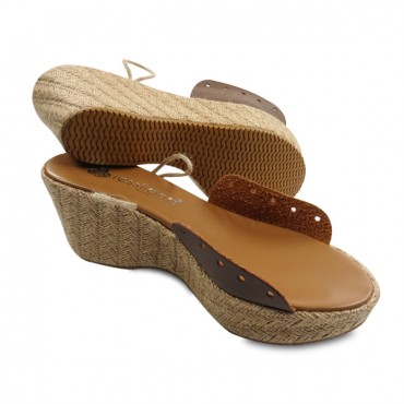 Sandal sole - wedge heel -...
