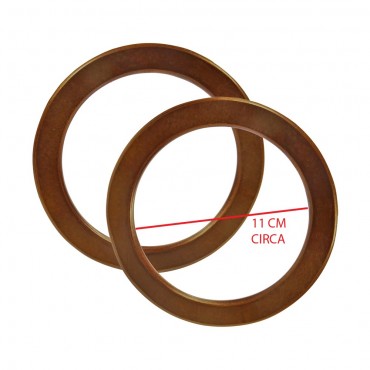 Wooden circular Handles cm15