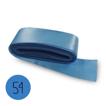 Satin ribbon 40mm. Light Blue 54. 10M