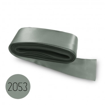 Satin ribbon 40mm. Grey 2053. 10M