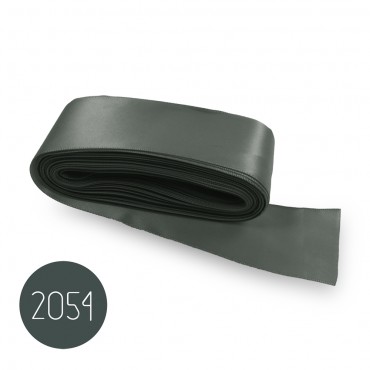 Satin ribbon 40mm. Grey 2054. 10M