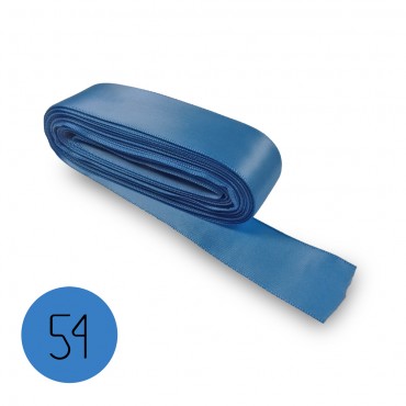 Satin ribbon 25mm. Light Blue 54. 10M