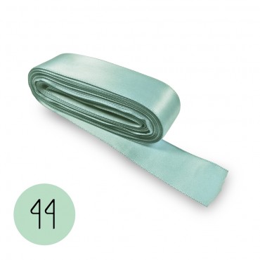 Satin ribbon 25mm. Aquamarine 44. 10M
