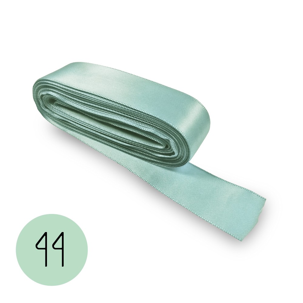Nastro di raso mm25 Verde Acqua 44 Mt 10