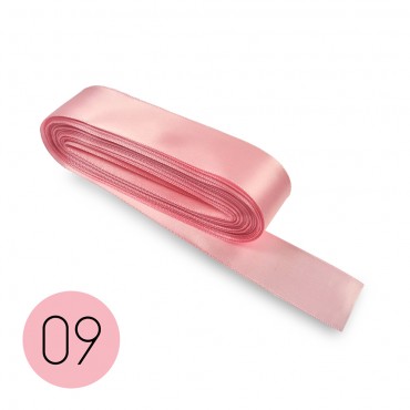 Satin ribbon 25mm. Pink 09....
