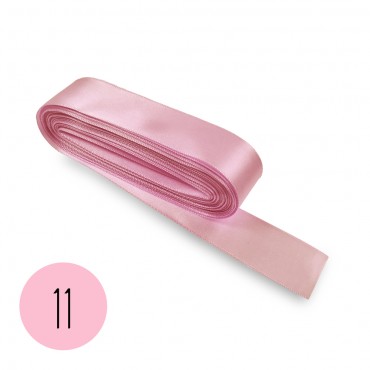 Satin ribbon 25mm. Pink 11. 10M