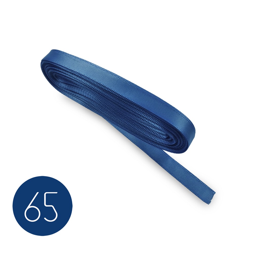 Cinta de raso mm6. Azul Claro 65. Mt.10