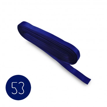 Satin ribbon 6mm. Blue 53. 10M