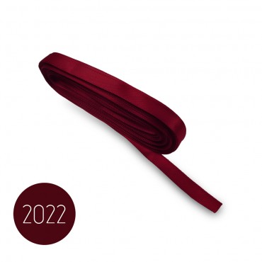 Satin ribbon 6mm. Burgundy 2022. 10M