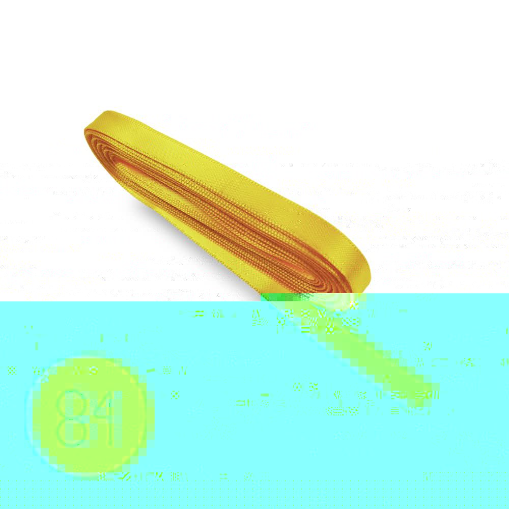 Nastro di raso mm6. Giallo 84. Mt.10