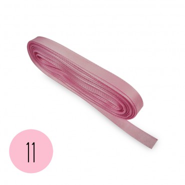 Satin ribbon 6mm. Pink 11. 10M