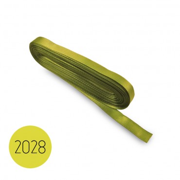 Satin ribbon 6mm. Green 2028. 10M