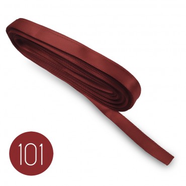 Satin ribbon 10mm. Burgundy 101. 10M