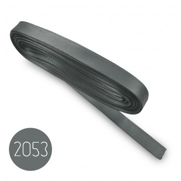 Satin ribbon 10mm. Grey 2053. 10M