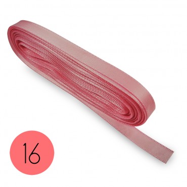 Satin ribbon 10mm. Pink 16. 10M