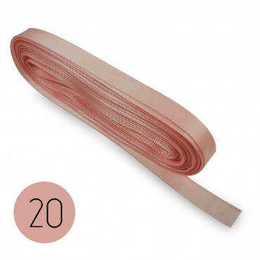 Satin ribbon 10mm. Pink 20. 10M