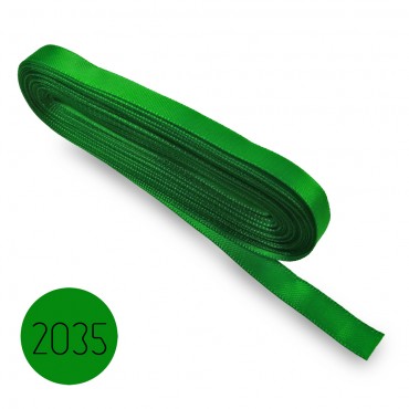 Satin ribbon 10mm. Green 2035. 10M