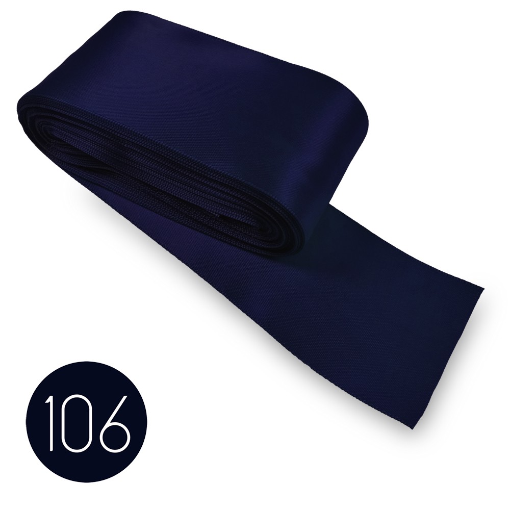 Nastro di raso mm50 Blu 106 Mt 10