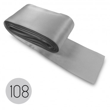 Satin ribbon 50mm. Grey 108. 10M