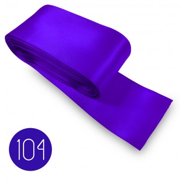 Satin ribbon 50mm. Violet 104. 10M