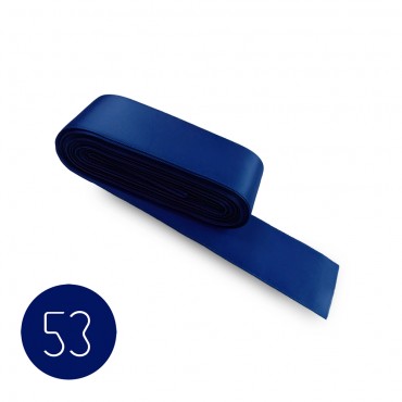 Satin ribbon 15mm. Blue 53. 10M