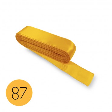 Satin ribbon 15mm. Yellow 87. 10M