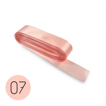 Satin ribbon 15mm. Pink 07. 10M