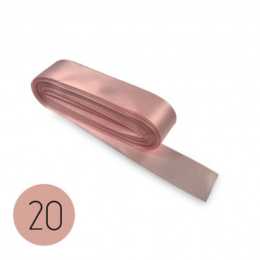 Satin ribbon 15mm. Pink 20. 10M