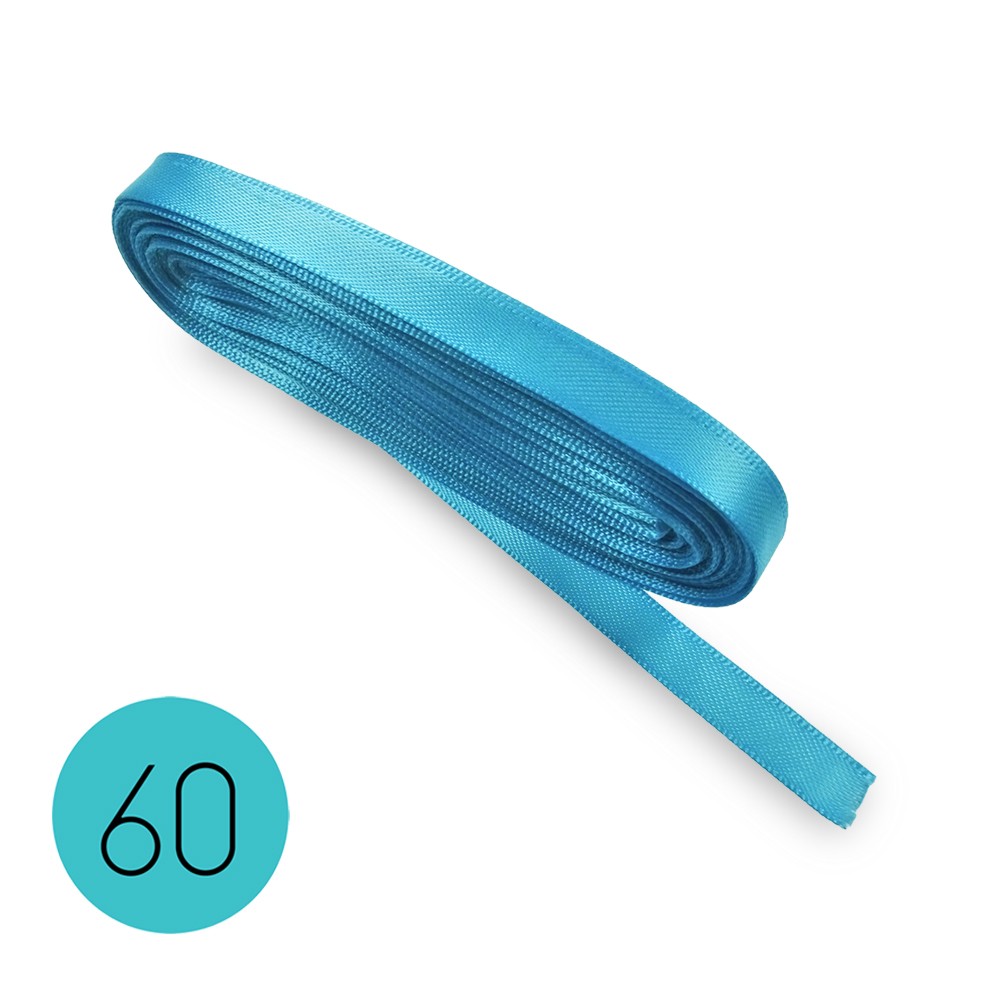 Satin ribbon 8mm. Sky Blue 60. 10M