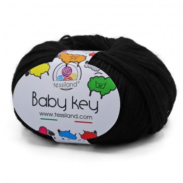 BabyKey solid Black Grams 50