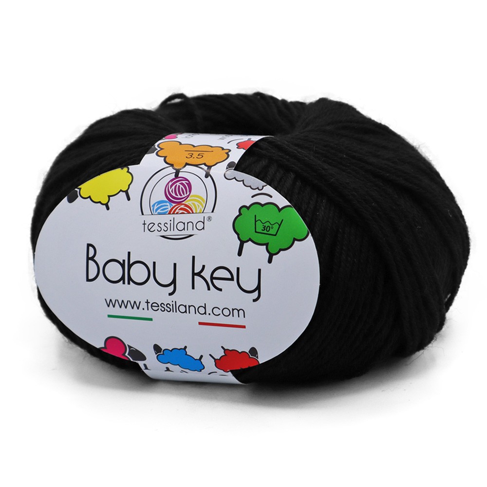 BabyKey unito Nero Gr 50