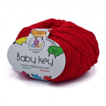 BabyKey liso Rojo Gramos 50