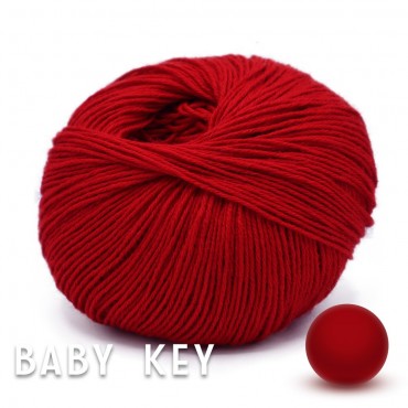 BabyKey liso Rojo Gramos 50