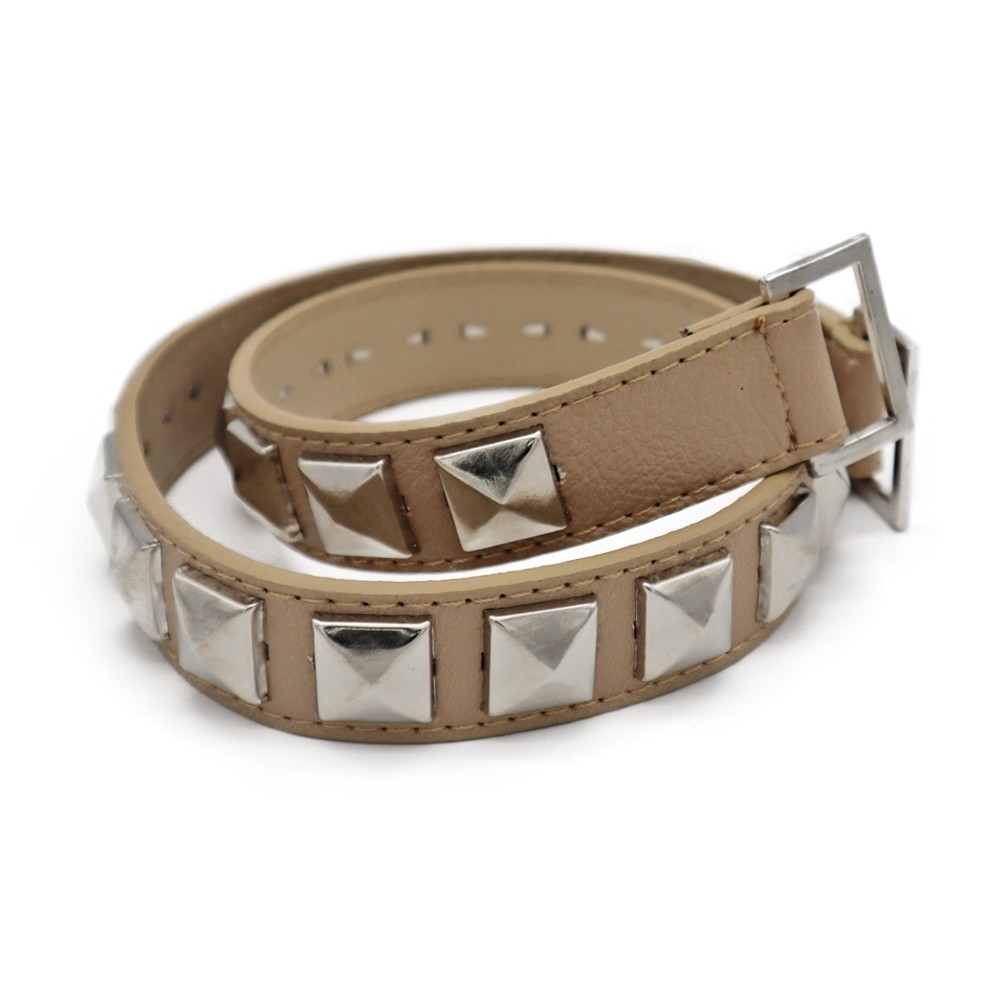 MA133-Shoulder strap with upholstery nails-Hazel
