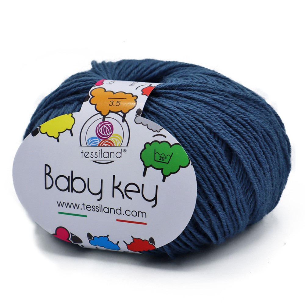 BabyKey liso Azul Cielo Gramos 50