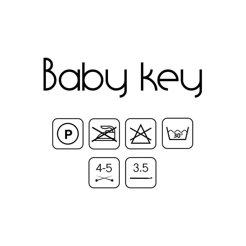 BabyKey unito Lilla Gr 50